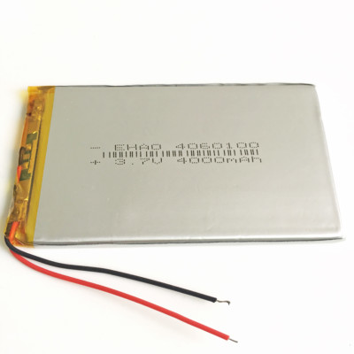 4060100 3.7V 4000mAh High Capacity Lipo Rechargeable Battery Cells For Tablet PC