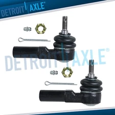 New (2) Front Driver Passenger Side Outer Tie Rod Ends for Buick Century Skylark