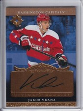 2016-17 Ultimate Collection '06-07 Retro Rookie Auto Jakub Vrana RC 009/199