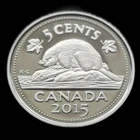 2015 Canada 5 Cents — photo from another recent sale
