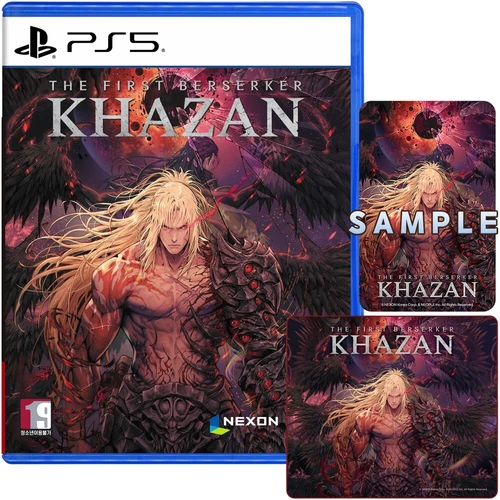 PS5 The First Berserker Khazan + Photocard [Korean English Multi Language]