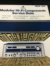 MHF-224 SAMS HI-FI SERVICE MANUAL HITACHI SHARP XJL SOUND ONKYO TECHNICS NOS