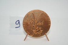 médaille Voici l'an neuf GID, en bronze, poinçon double corne d'abondance