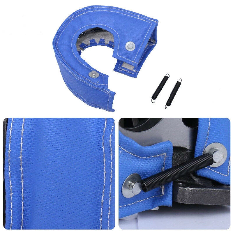 Blue Turbo Heat Shield Blanket T4 Gt30 Gt32 Gt35 Gt37 Gt40 Gt42 Gt47 Gt55 - Image 3 of 3