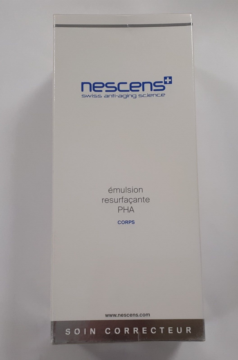 Émulsion Resurfaçante Nescens PHA Pour Le Corps - 200 Ml, Soin Correcteur, Neuf