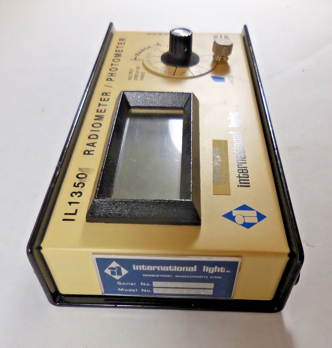 Display Unit Radiometer International Light IL1350 Radiometer/ Photometer w/ Range Display ...