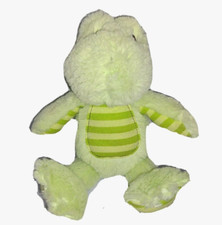 Baby Gund SILLY STRIPES FROGERS Mint Green Frog 10in Soft Plush Lovey 319885