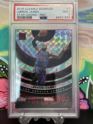 2019-20 Panini Clearly Donruss - Clearly Star Gazing LeBron James