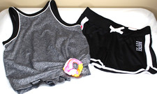 Justice Girls Outfit Tank Top and Classic Shorts Medium 10 New with Tag