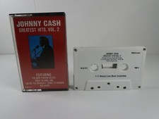 Johnny Cash Greatest Hits Vol 2 Cassette Tape Memory Lane MLM-2012