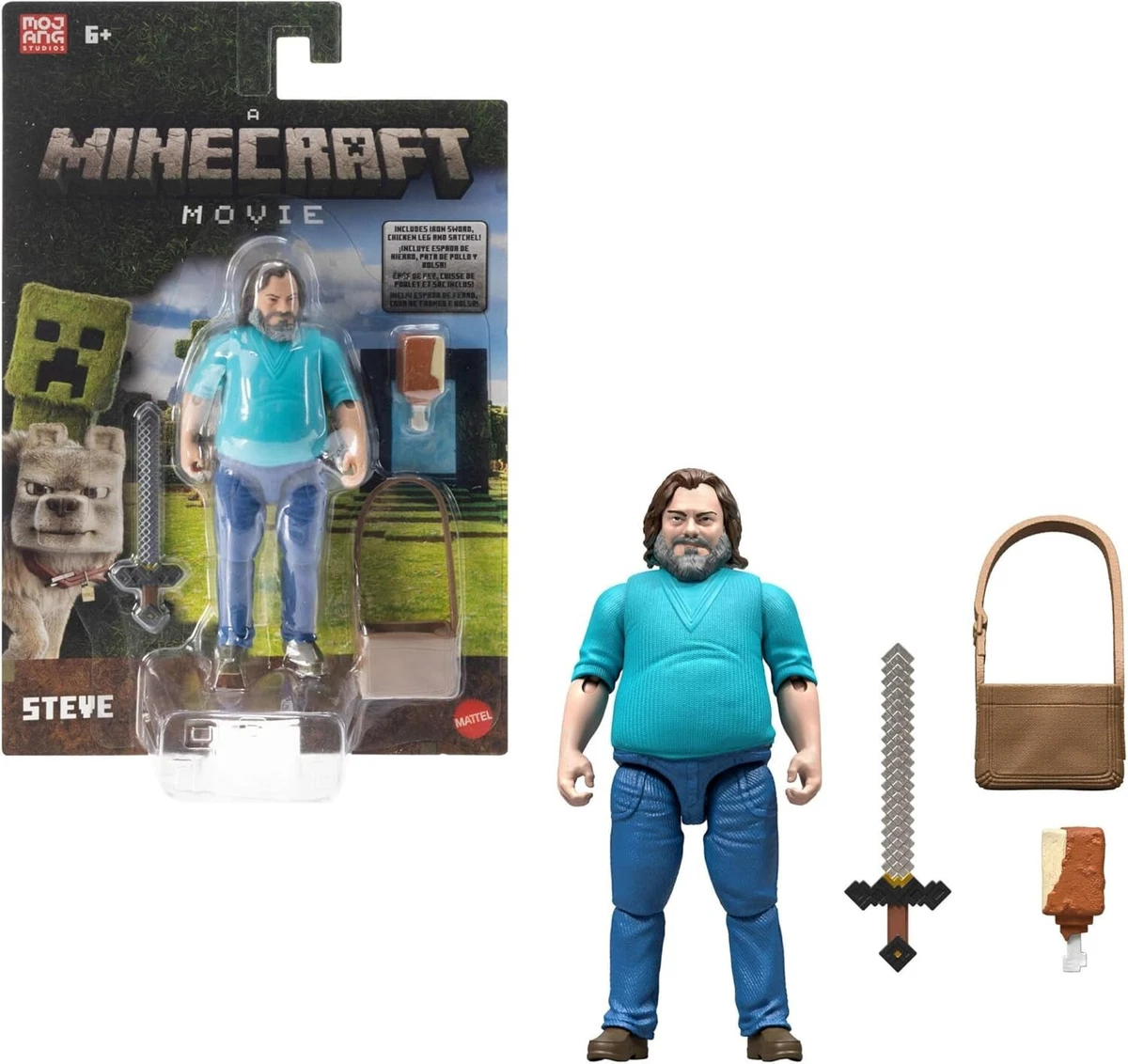 Peluche Di Steve Di Minecraft 35cm - Pupazzo Morbido E Cuddly, Perfetto Per Giocare E Collezionare
