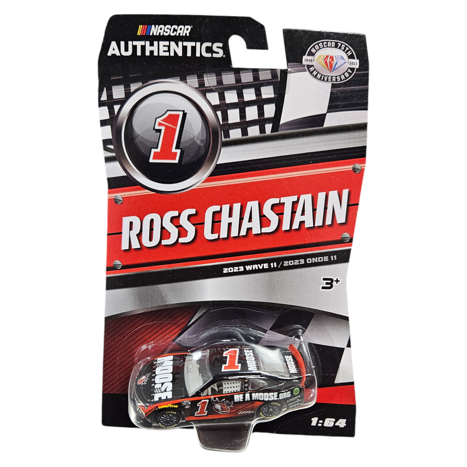 Nascar Authentics 2023 Ross Chastain Wave 11 Ambetter Car 164 Scale