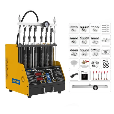 CT400 GDI TFSI Fuel Injector Cleaner Tester Ultrasonic Injector Cleaning Machine - Photo 1/4