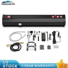 8 Gallon PVC Water Tank W/Temperature Road Camping Shower Fit Pick-up Truck