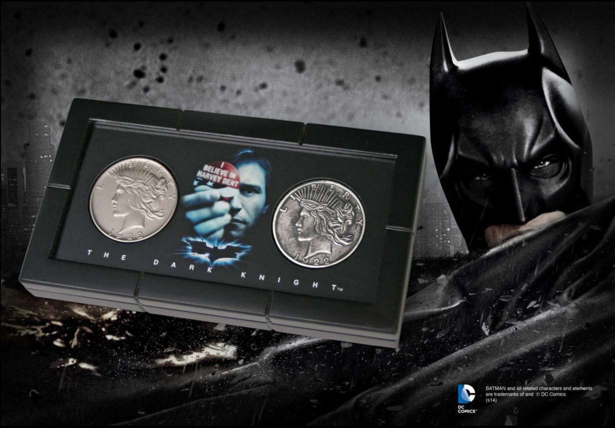 Dc: Batman - Replik Harvey Dent & Two-face Coins