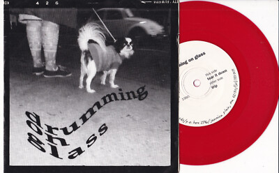 Drumming On Glass -Tear It Down / Trip- 7'' 45 Limited Edition, Numbered, Red 