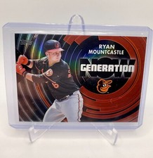 2022 Topps Series 1 Generation Now Ryan Mountcastle Black /299 Orioles GN-8