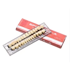 100 Set Dental Full Lower False Teeth Fake Teeth Whitening Acrylic Resin A2/A3