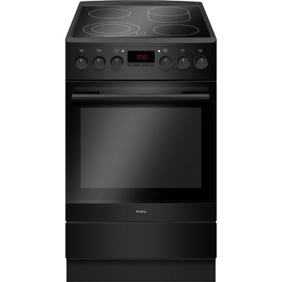 AMICA Elektro-Standherd SHC 11503 SM - schwarz matt - A