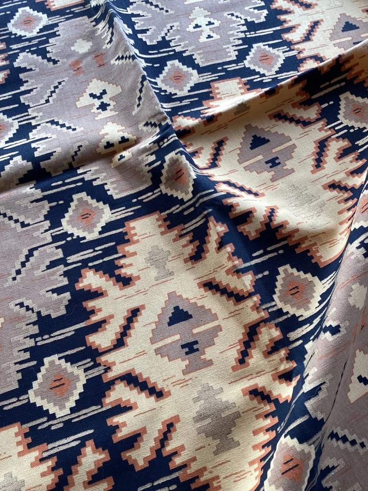 tissu ameublement vintage Lima Paris, dimensions 153 x 245 cm - Photo 3/4