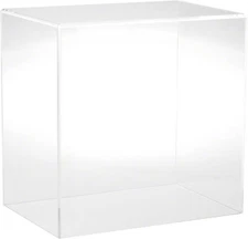 Plymor Clear Acrylic Display Case with No Base 12" W x 8" D x 12" H