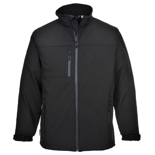Portwest UTK50 Windproof Water Resistant Outdoor Fleece Lined Softshell Jacket - product listing photo