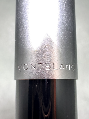 MONTBLANC Junior 622 Black Resin&Silver-METAL '60Vintage Fountain