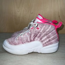 Air Jordan 12 Retro PS 'Arctic Pink' Pink/White 510816-101 Youth 3 UK 2.5 EU 35