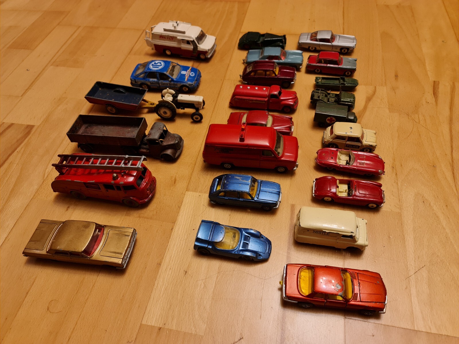 Bundle Of Vintage Dinky Matchbox Toy Cars Models Spares Parts Repairs Ford eBay