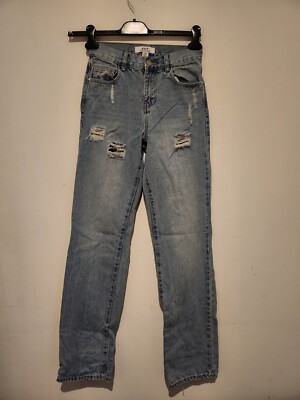 Jeanshose mit Cut Outs Gr.34