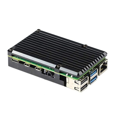 High Performance Custom Top Bottom Aluminum Cooling Heatsink for Raspberry Pi 4B - 第 2/5 張圖片