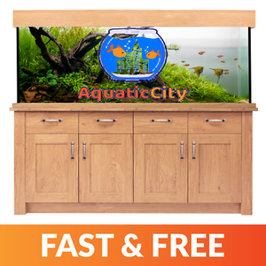 oak fish tank