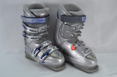 Tecnica Rival x7 Skischuhe Größe 274 mm grau und silber Skifahren Wintersport