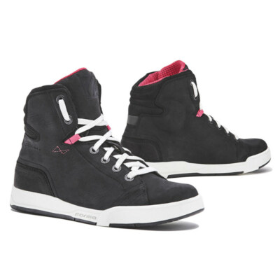 motorcycle boots womens | Forma SWIFT LADY dry waterproof urban street city pink
