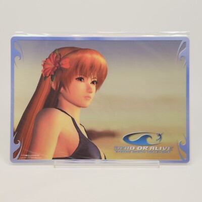 DEAD OR ALIVE Xtreme Beachvolleyball KASUMI & LISA Promo Poster Karte 1 XBOX B5