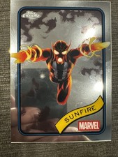 2025 Topps Chrome Marvel Base SUNFIRE #22