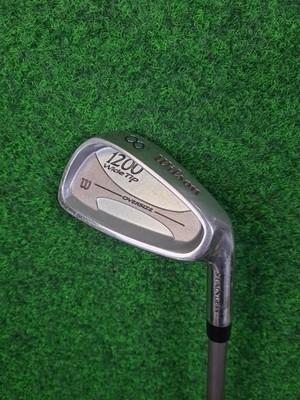 WILSON 1200 Wide Tip 8-Eisen - Herren (Graphit, 36 Zoll, Rechts, Regular)