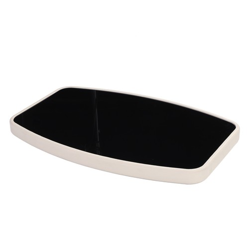  600 X 380mm Boat Table Top Square Acrylic Mirrored Black Finish Water - Picture 7 of 12