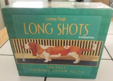NEW CEACO 700 PIECE JIGSAW PANORAMIC PUZZLE "LONG SHOTS" 34" X 12" 14 YEARS & UP