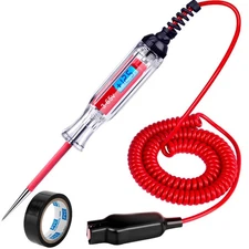 Heavy Duty 3-65V Backlit Digital LCD Circuit Tester, Test Light with 140 Inch...