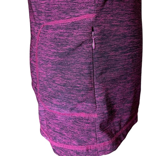 Reebok athletic hoodie small gray black mesh vents thumb holes, zipper, pocket - Picture 3 of 6