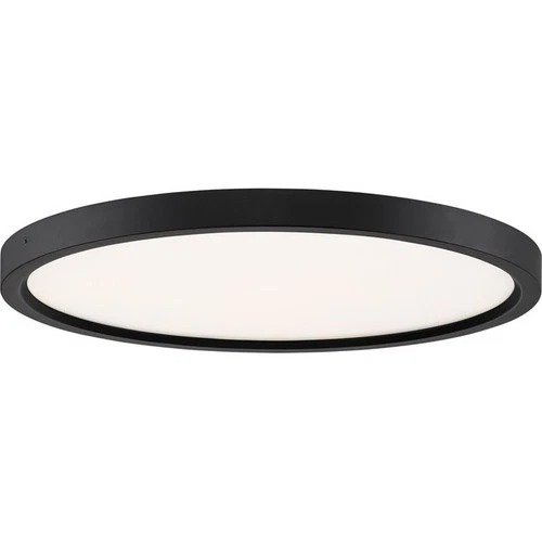 Outskirts - 28W LED Flush Mount-1 Inch Tall and 15 Inch Wide-Fresco Finish Flush - Picture 9 of 12