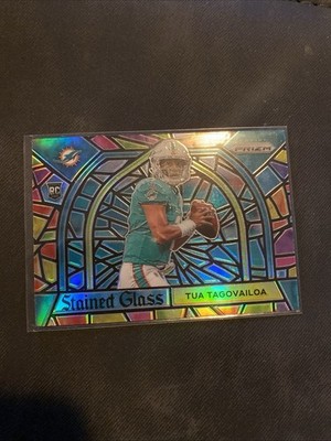 2020 Panini Prizm - Stained Glass Tua Tagovailoa #17 (RC)