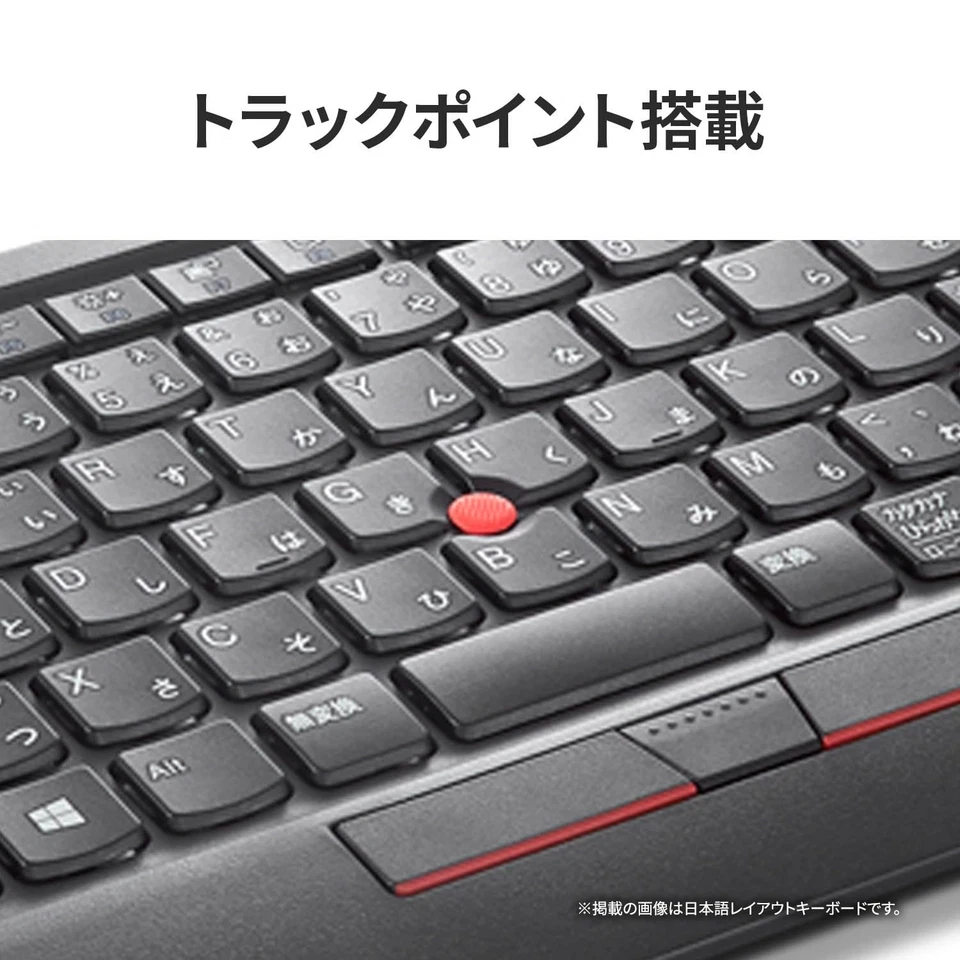 Teclado Lenovo ThinkPad TrackPoint II EE. UU. Inglés 4Y40X49493 Foto 3 de 4