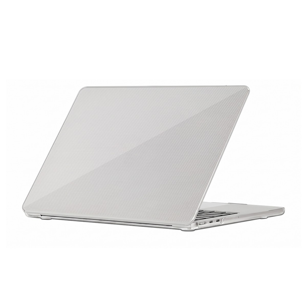 Coque MacBook Pro 16 pouces rigide texturée gris anthracite DotSkin