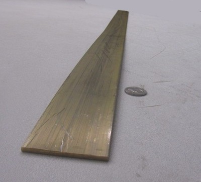 360 Brass Flat Bar 1/8'' Thick x 2.0'' Wide x 48.0'' Length
