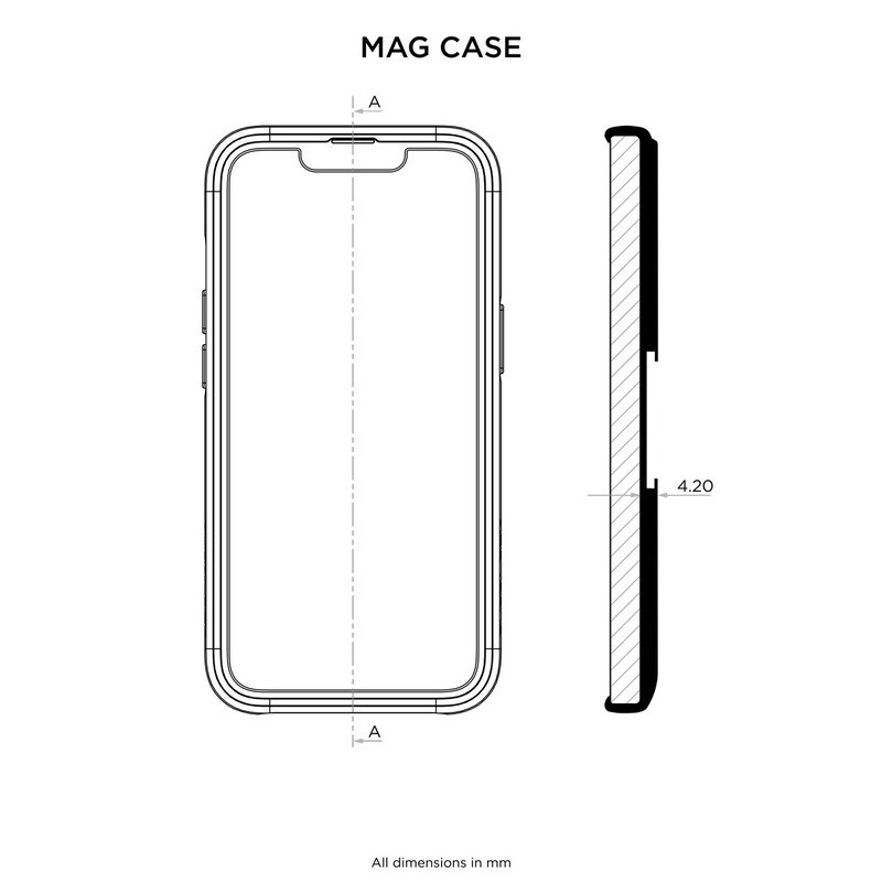 Coque rigide de protection QUAD LOCK MAG iPhone 14 Pro Max antichoc de qualité - 3