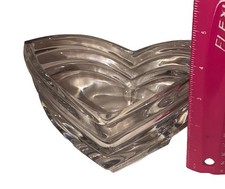 Mikasa Art Deco Full Lead Crystal Votive Candle Holder Bowl Fun