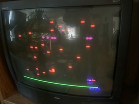 Atari 2600 Light Sixer Console, Cables, Controllers, & Game Works Great Read