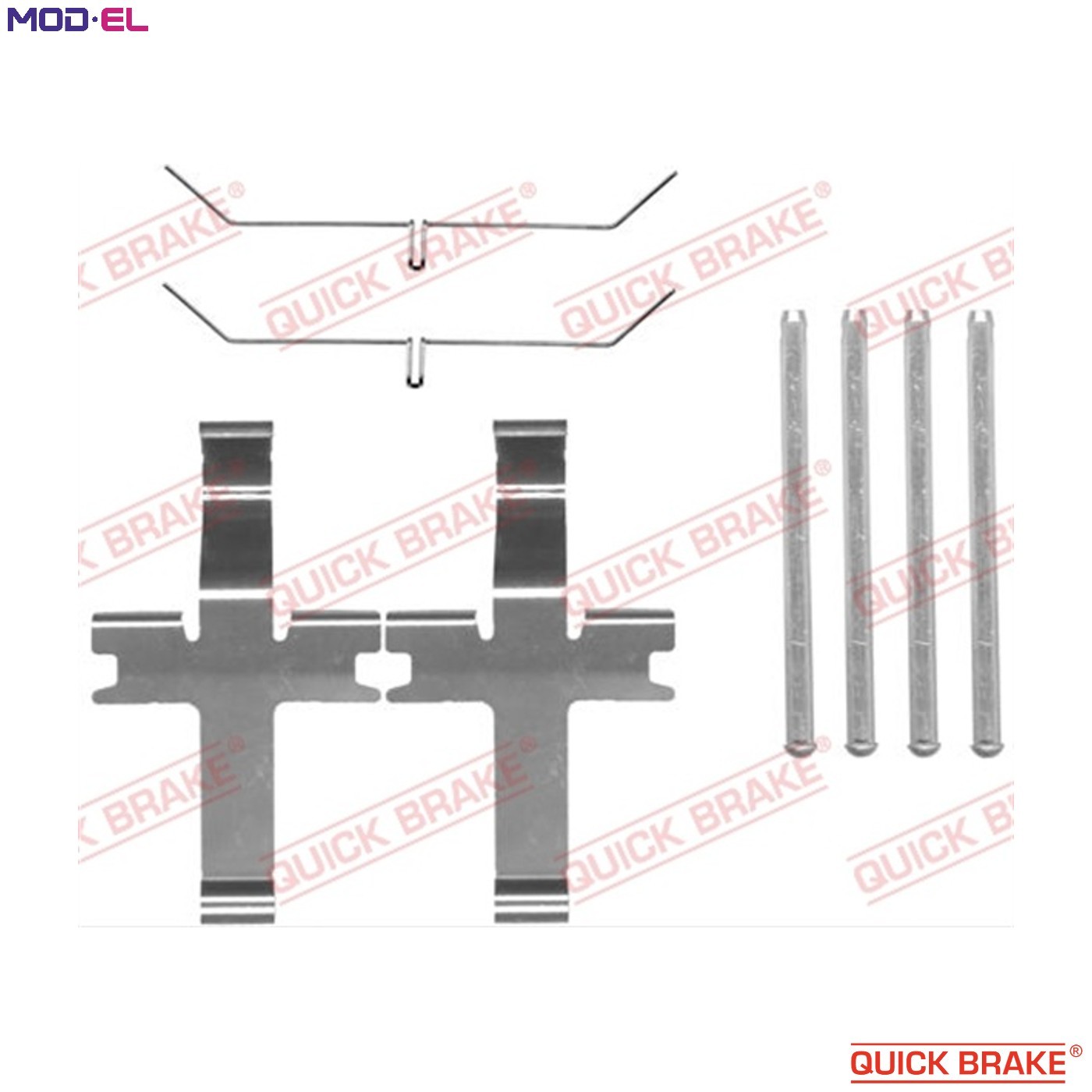 Ceibach Front Brake Pad Fitting Kit Fits Toyota 4 Runner Hilux Land Cruiser 80 - Image 7